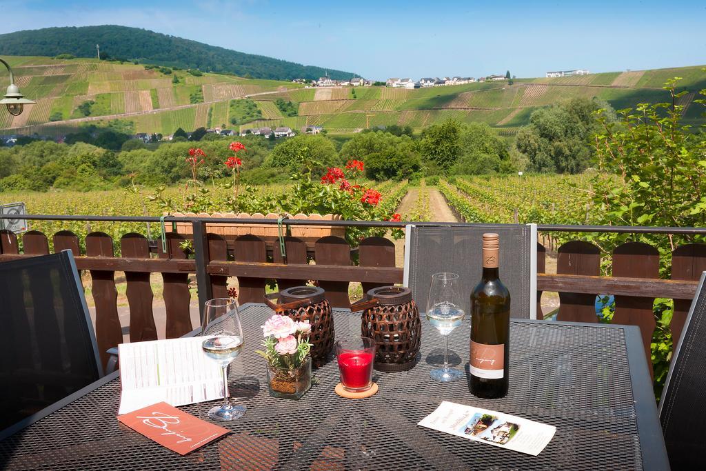 Pension Und Weingut Moselblick Браунеберг Экстерьер фото